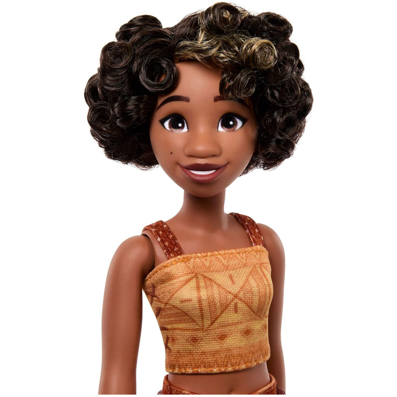 Mattel Disney Moana 2 Loto Fashion Doll with 2 Accessories, Removable Outfit with Belt & Axe