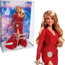 Barbie Signature Doll, Mariah Carey Holiday Collectible in Red Glitter Gown with Silvery Accessories