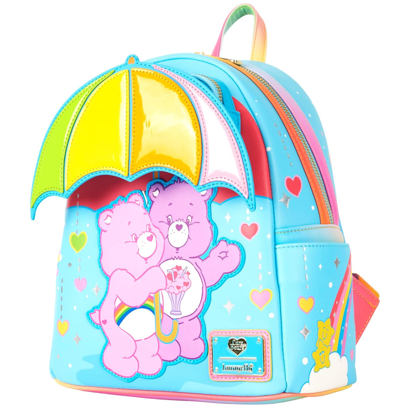 Loungefly Care Bears Rainbow Mini Backpack