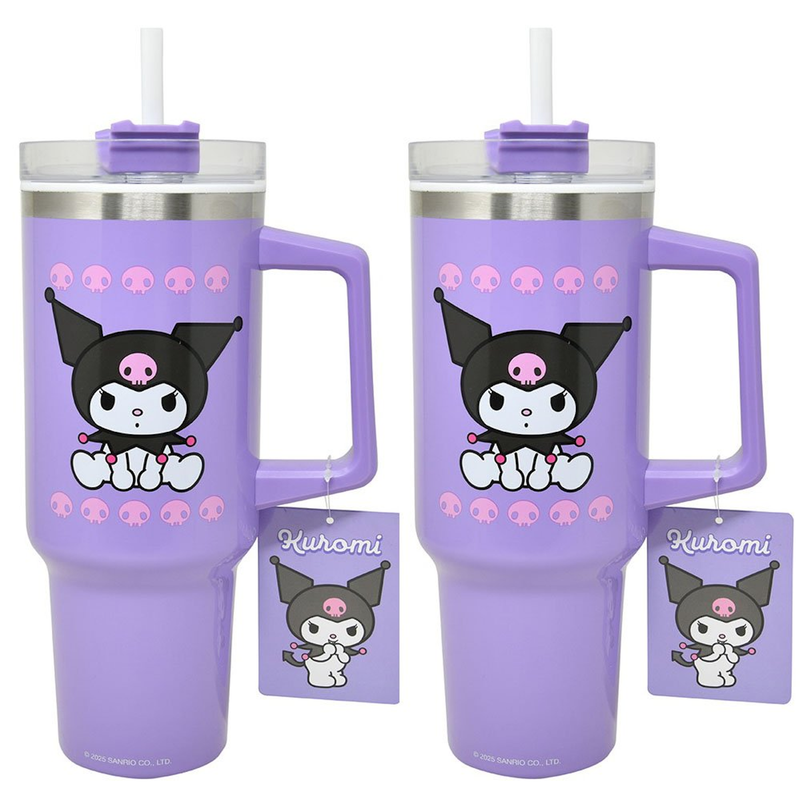 Sanrio Hello Kitty & Friends Kuromi 40 oz Travel Tumbler
