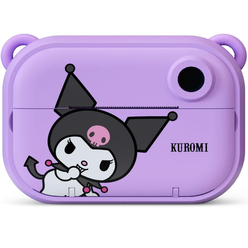Kuromi Instant Print Kids Digital Camera & Video Camcorder with Selfie Camera by Kidamento