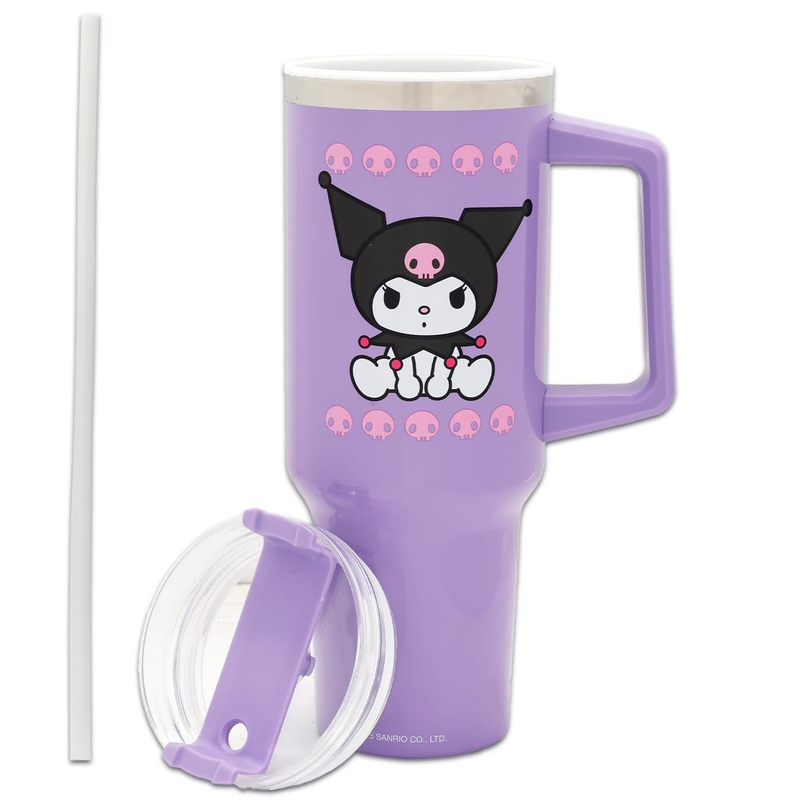 Sanrio Hello Kitty & Friends Kuromi 40 oz Travel Tumbler