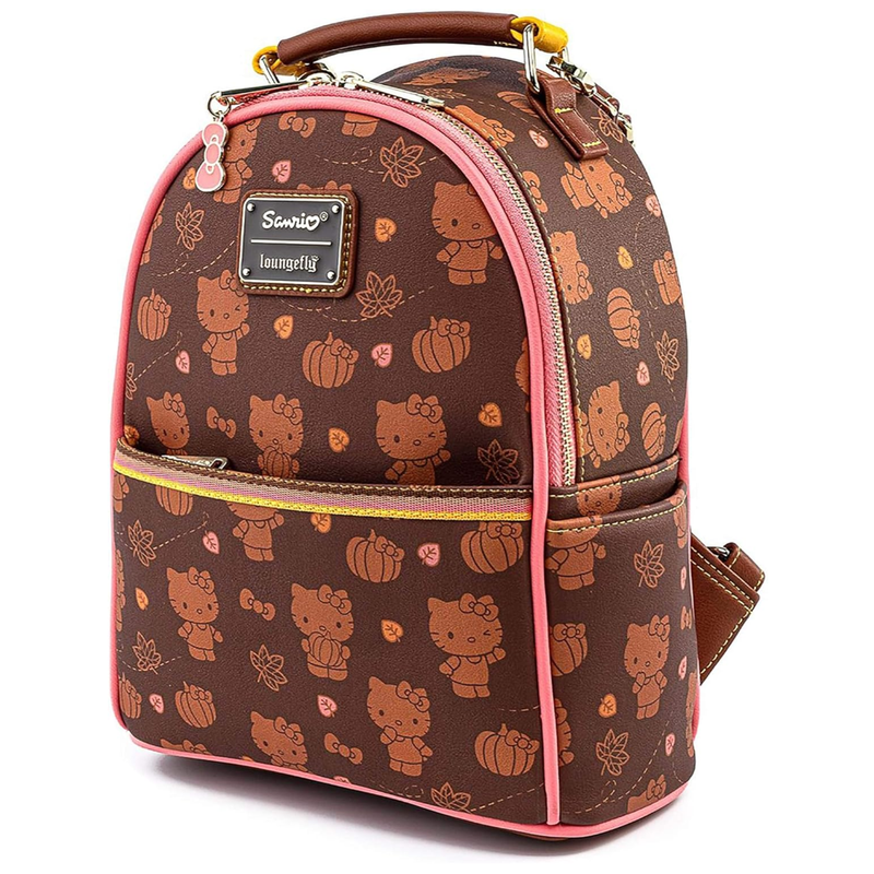 Loungefly Sanrio Hello Kitty Pumpkin Spice Mini Backpack