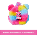 Barbie Cutie Reveal Care Bears Doll & Accessories, Series 2 Togetherness Bear with 10 Surprises Including Color Change & Mini Bear