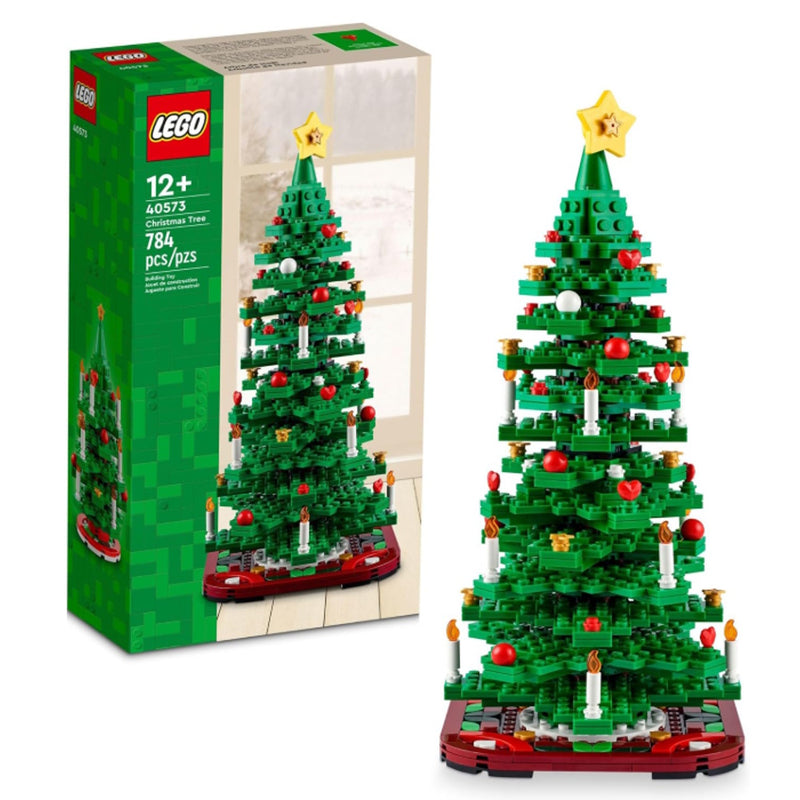 LEGO Christmas Tree - Building Toys for Kids, Boys & Girls, Ages 12+ - Mini Christmas Tree Decorations for Tabletop & Home - 40573