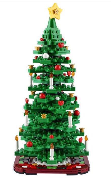 LEGO Christmas Tree - Building Toys for Kids, Boys & Girls, Ages 12+ - Mini Christmas Tree Decorations for Tabletop & Home - 40573
