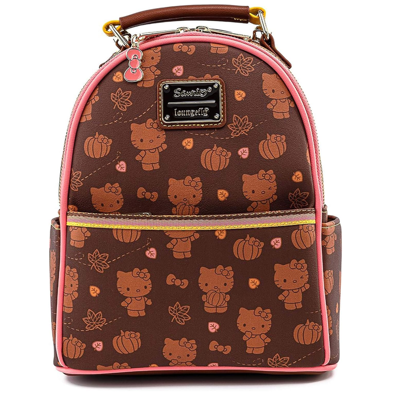 Loungefly Sanrio Hello Kitty Pumpkin Spice Mini Backpack