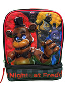 Bioworld Kids Insulated Lunch Bag with Handle, Five Nights at Freddys Drop Bottom Rectangle Lunch Bag