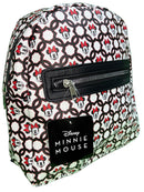 Minnie Mouse All Over Print 10" Mini Deluxe Backpack with 1 Front pocket