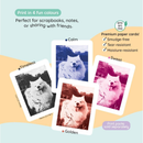 kiimento Ink‑Free Instant Print Digital Camera for Kids 8+, Creator Mode, Density Control, 25+ Filters Mint Green