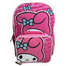 My Melody 16" Pink School Backpack with Lunch Bag