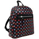 Mickey All Over print 10" Mini Deluxe Backpack with 1 Front pocket