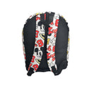 Disney Mickey Minnie Mouse All Over Print 16" Backpack w/ Front Pocket White