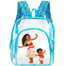 Disney Moana 2 Transparent 16" Clear Backpack