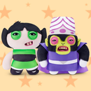 Fuggler Powerpuff Girls 9-Inch Plush Toy (Mojo JoJo) by ZURU – Funny Ugly Monster Stuffed Animal with Human-Like Teeth