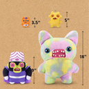 Fuggler Powerpuff Girls 9-Inch Plush Toy (Mojo JoJo) by ZURU – Funny Ugly Monster Stuffed Animal with Human-Like Teeth