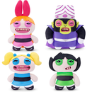 Fuggler Powerpuff Girls 9-Inch Plush Toy (Mojo JoJo) by ZURU – Funny Ugly Monster Stuffed Animal with Human-Like Teeth