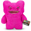ZURU Fugglers Bigg Fuggs - Big Funny Ugly Monster Plush - 17 inches (Mr Buttons (Pink))