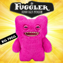 ZURU Fugglers Bigg Fuggs - Big Funny Ugly Monster Plush - 17 inches (Mr Buttons (Pink))