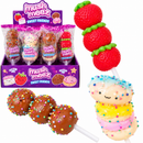 MushMeez Sweet Friends Squishy Toy on a Stick, Soft Sensory Fidget Stress Relief Toy, Assorted Styles, 1 Piece