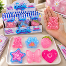MushMeez Crystal Taba Squishy Toy, Soft Sticky Glitter Sensory Fidget Stress Relief Toy, Assorted Styles, 1 Piece