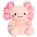 Aurora Adorable Palm Pals Xena Love Axolotl Stuffed Animal, Perfect for Decorating Rooms and Valentine's Day - Pink 5 Inches