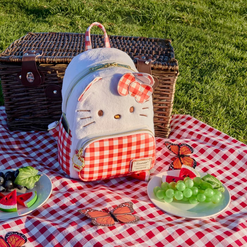 Loungefly Sanrio Hello Kitty Gingham Mini Backpack