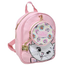 Bioworld Aristocats Marie PU 10" Mini Deluxe Backpack – Cute Mini Daypack with Front Pocket