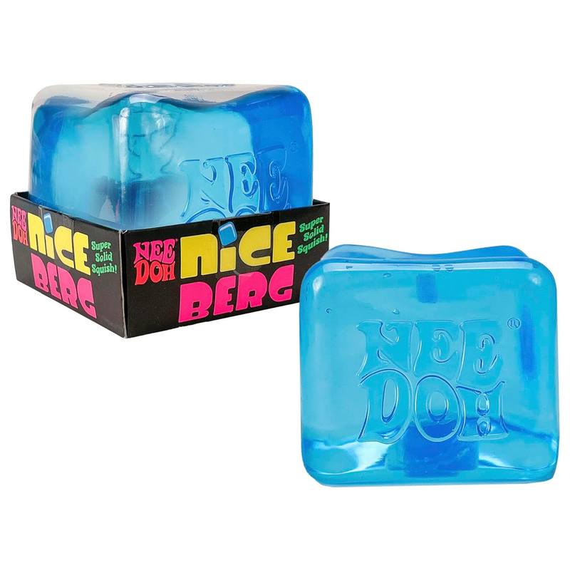 Schylling NeeDoh Nice Berg Giant NeeDoh Nice Cube Sensory Squeeze Toy Fidget