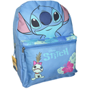 Blue Lilo and Stitch Nylon School Backpack 16" Bookbag for Girls & Boys