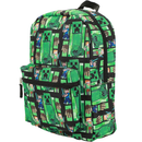 Minecraft Creeper All-Over Print 18" Backpack ages 3+