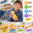 Fun Storm Jumbo 8" Peanuts Squishy Squeeze Fidget Toy Stress Relief for Kids Ages 3+