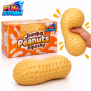 Fun Storm Jumbo 8" Peanuts Squishy Squeeze Fidget Toy Stress Relief for Kids Ages 3+