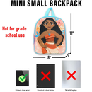Disney Moana 11” Mini Backpack for Girls