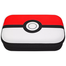 Hard-shell Pokémon Pokeball Molded Pencil Cases for organization with Supplies, Crayons, small tools and accessories with a zipper closers