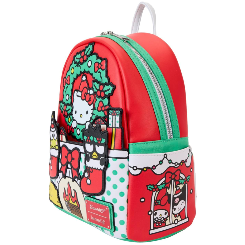 Loungefly Sanrio Hello Kitty Winter Wonderland Red Mini Backpack