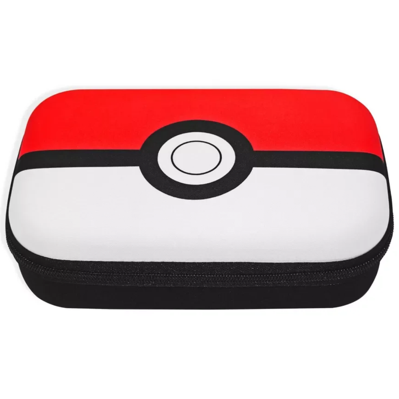 Hard-shell Pokémon Pokeball Molded Pencil Cases for organization with Supplies, Crayons, small tools and accessories with a zipper closers