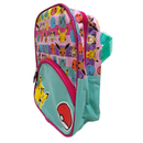 Pokemon Mini Backpack 11" with Glitter Trimming and Small Front Pocket