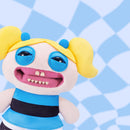 Fuggler Powerpuff Girls 9-Inch Plush Toy (Bubbles) by ZURU Funny Ugly Monster Stuffed Animal Collectible Plush ages 3+