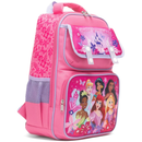 Disney Princesses 15.5" Polyester Pink Large Backpack with 2 Front Pockets
