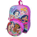 Disney Princess Backpack and Lunch Bag set 16" Pink