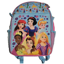 Disney Princesses 16" Nylon Backpack with Lunch Bag set for Girls 3+