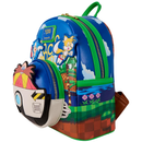 Loungefly Sega Sonic The Hedgehog Mini Backpack