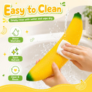 Fun Storm The Big Squish Banana 16" Slow Rising Fidget Toy for Kids Ages 3+