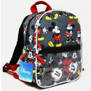Mickey & Minnie Mouse Mini Deluxe 10" Backpack With Pocket