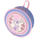Loungefly Disney Minnie Floral and Lace Round Pink Mini Backpack