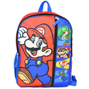 Super Mario Brothers 16" Backpack for boys and girls ages 3+