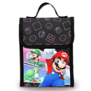 Super Mario 16" Backpack with lunch bag water bottle, carabiner clip & ID holder
