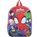 Fast Forward Spidey and His Amazing Friends Kids Backpack with Lunch Box Set, School Bag with Insulated Lunch Bag