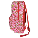 Strawberry Short Cake All Over Pink Nylon School Backpack 16" Bookbag for Girls